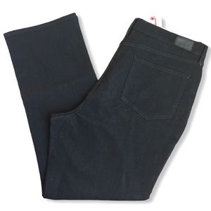 Lands End 18 High Rise Straight Jeans